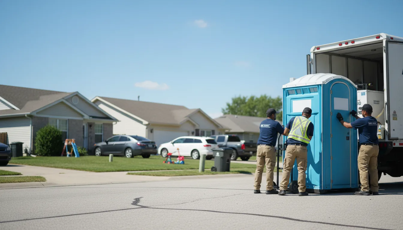 Standard Porta Potty Rentals in West Lafayette, IN near me